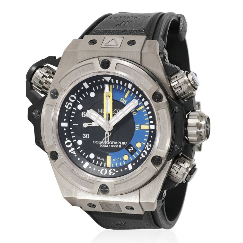 Hublot King Power Oceanographic 732.QX.1140.RX Men's Watch in  Carbon Fiber